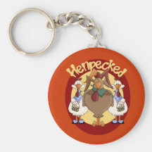 Henpecked Keychains