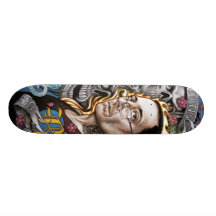 henri b skate board deck