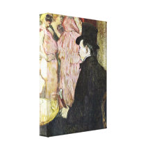 Henri de Toulouse-Lautrec - Maxime Dethomas Stretched Canvas Print