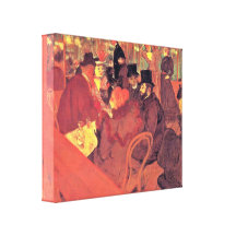 Henri de Toulouse-Lautrec - Moulin Rouge Canvas Print