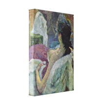 Henri de Toulouse-Lautrec - Reclining Model Stretched Canvas Print
