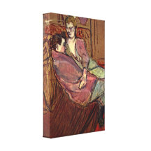 Henri de Toulouse-Lautrec - The Two Friends Canvas Print