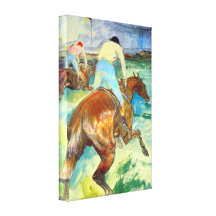 Henri De Toulouse - The Jockey Gallery Wrapped Canvas
