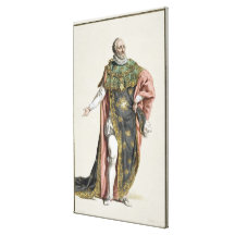 Henri IV (1553-1610) King of France, from 'Receuil Stretched Canvas Print
