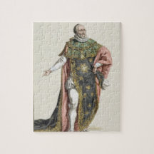 Henri IV (1553-1610) King of France, from 'Receuil Puzzles