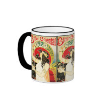 Henri Privat~Livemont ~ Art Nouveau Mugs