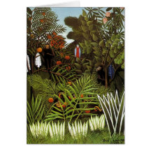 Henri Rousseau - Jungle Landscape Cards