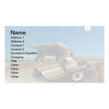Henri Rousseau - The Sleeping Gypsy Business Card