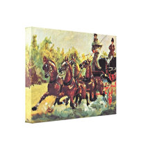 Henri Toulouse-Lautrec - Toulouse-Lautrec dessine Toile Tendue Sur Châssis