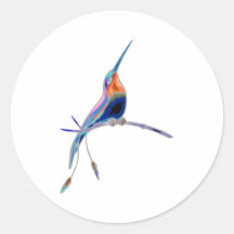 Henrietta Hummingbird Stickers