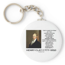 Henry Clay Constitution Of United States Posterity Key Chains