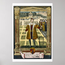 Henry d'Albret (1503-55), King of Navarre presenti Print