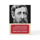 Henry David Thoreau Anti-Valentine's Day Card