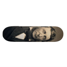 Henry David Thoreau Portrait Maxham daguerreotype Skate Boards