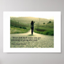 Henry David Thoreau quote print