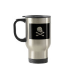 Henry Every black flag travel mug