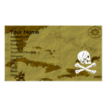Henry Every Map #13 Business Cards