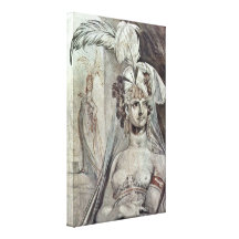 Henry Fuseli - figure d'une courtisane Toiles Tendues