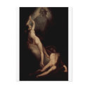 Henry Füssli Creation of Eve 1793 Nude Male Female postcards