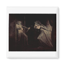 Henry Füssli - Lady Macbeth Receives Daggers 1812
