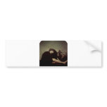Henry Füssli - Loneliness @ Dawn 1794-96 dog girl bumper stickers
