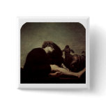 Henry Füssli - Loneliness @ Dawn 1794-96 dog girl buttons