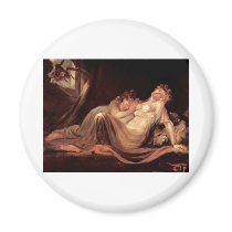 Henry Füssli Nightmare Leaves 2 Sleeping Girl 1793