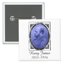 Henry James Pinback Buttons