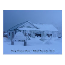 Henry Swanson House in Winter Post Cards