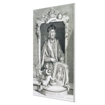 Henry VII (1457-1509) King of England from 1485, a Gallery Wrapped Canvas