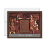 Henry Vii, Elizabeth Of York, Henry Viii And Jane Invite
