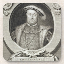 Henry VIII (1491-1547), after a painting in the Ro Coasters