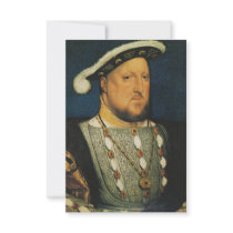 Henry VIII of England by Hans Holbein the Younger Invites