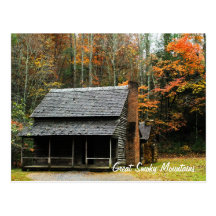 Henry Whitehead Place - Cades Cove Post Card