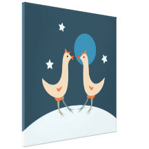 Hens Night Party Gallery Wrapped Canvas