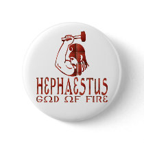 Hephaestus Pinback Button