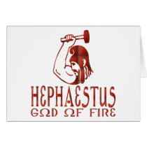Hephaestus Greeting Card