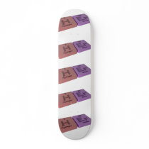 Her as H Hydrogen and Er Erbium Skate Board