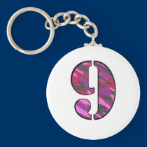 Her Camo Numbered Series keychains