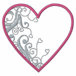 Her Heart Embroidered Shirt embroidered shirts