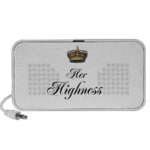 Her Highness (part of his and hers set) Notebook Speakers