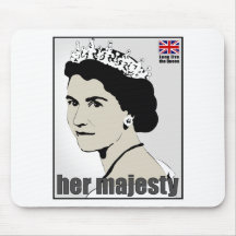 her majesty mouse pads