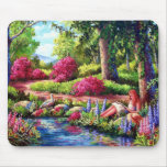 Her Reading Hideaway Mouse Pads
