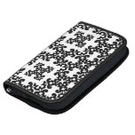 Her Vintage Girly Style Black & White Damask Girls Organizers