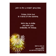 Herald Rock Custom Invitation