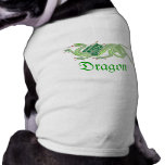 Heraldic Dragon (Green) - Pet Shirt pet clothing