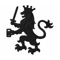 Heraldic Lion with Beer Mug