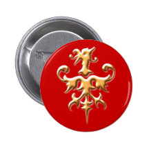 Heraldik Adler heraldry eagle Anstecknadelbutton