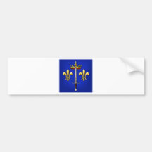 Heraldry of Joan of Arc Jeanne d'Arc Bumper Sticker