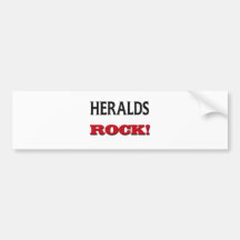 Heralds Rock Bumper Sticker